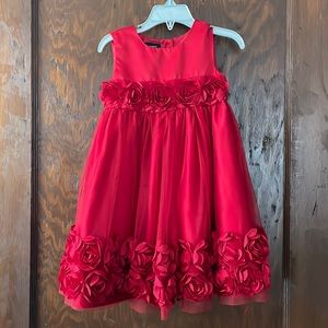 VGUC Holiday Dress Girls 3T